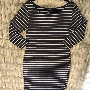 GAP Blue and white stripe dress